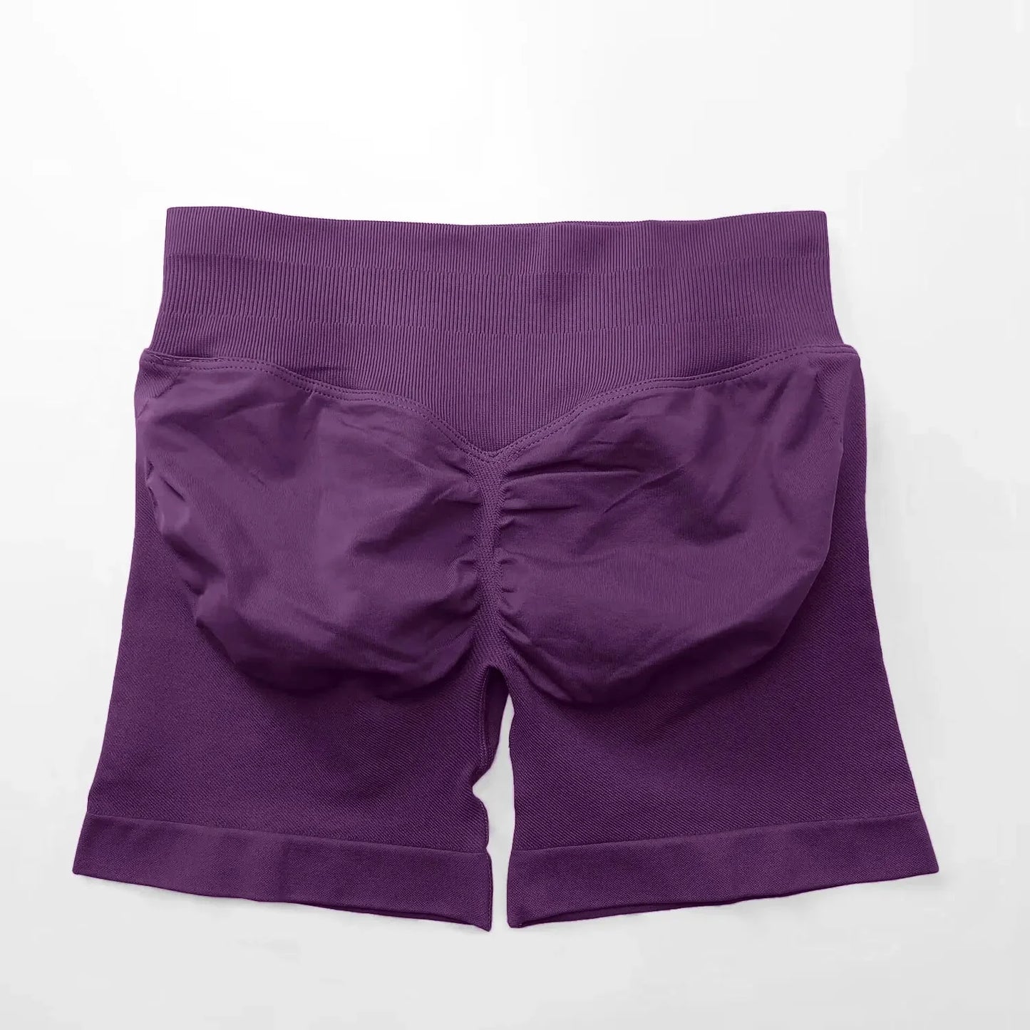 NCLAGEN Seamless Shorts 4.5" Gym Shorts Woman Scrunch Butt Fitness Sports Short Workout Seamless Leggings Running Yoga Bottoms