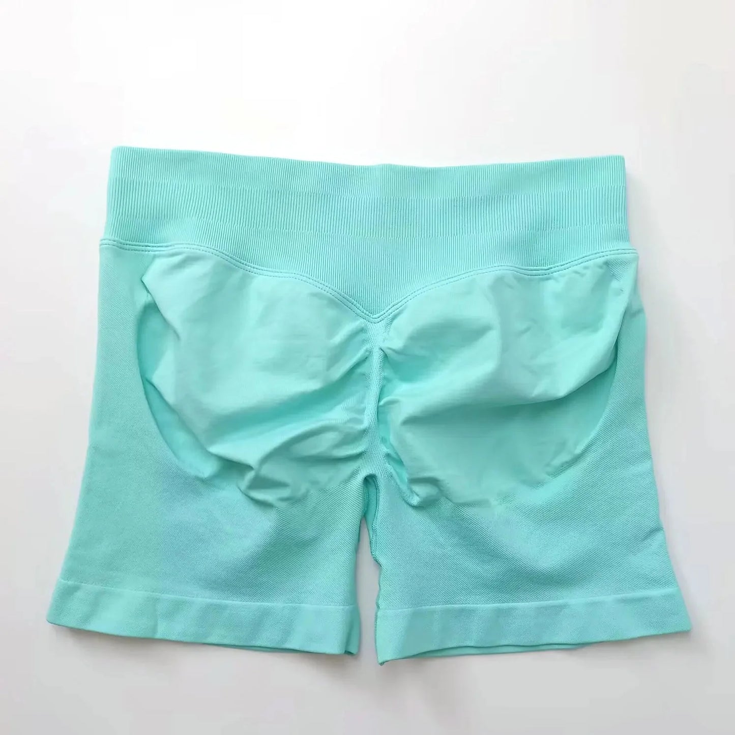 NCLAGEN Seamless Shorts 4.5" Gym Shorts Woman Scrunch Butt Fitness Sports Short Workout Seamless Leggings Running Yoga Bottoms