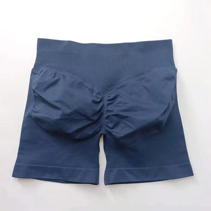 NCLAGEN Seamless Shorts 4.5" Gym Shorts Woman Scrunch Butt Fitness Sports Short Workout Seamless Leggings Running Yoga Bottoms
