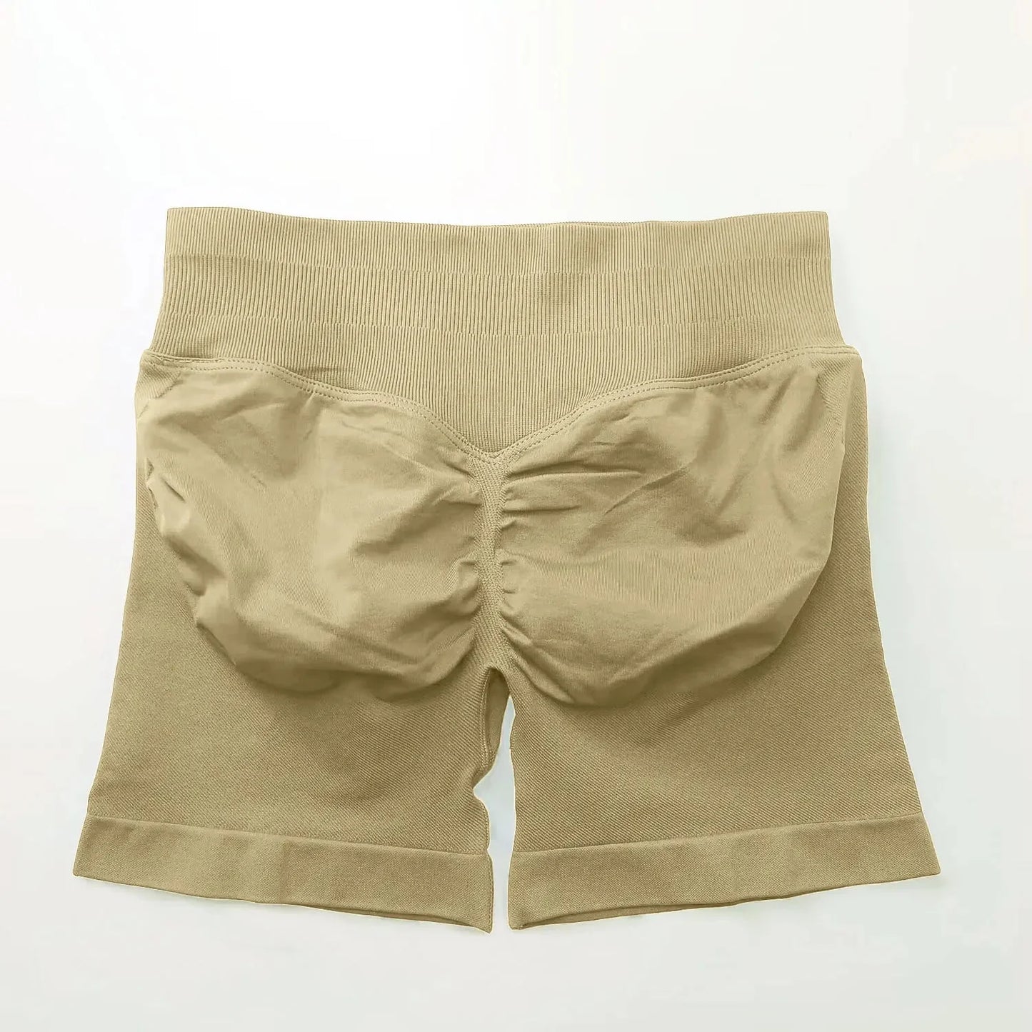 NCLAGEN Seamless Shorts 4.5" Gym Shorts Woman Scrunch Butt Fitness Sports Short Workout Seamless Leggings Running Yoga Bottoms