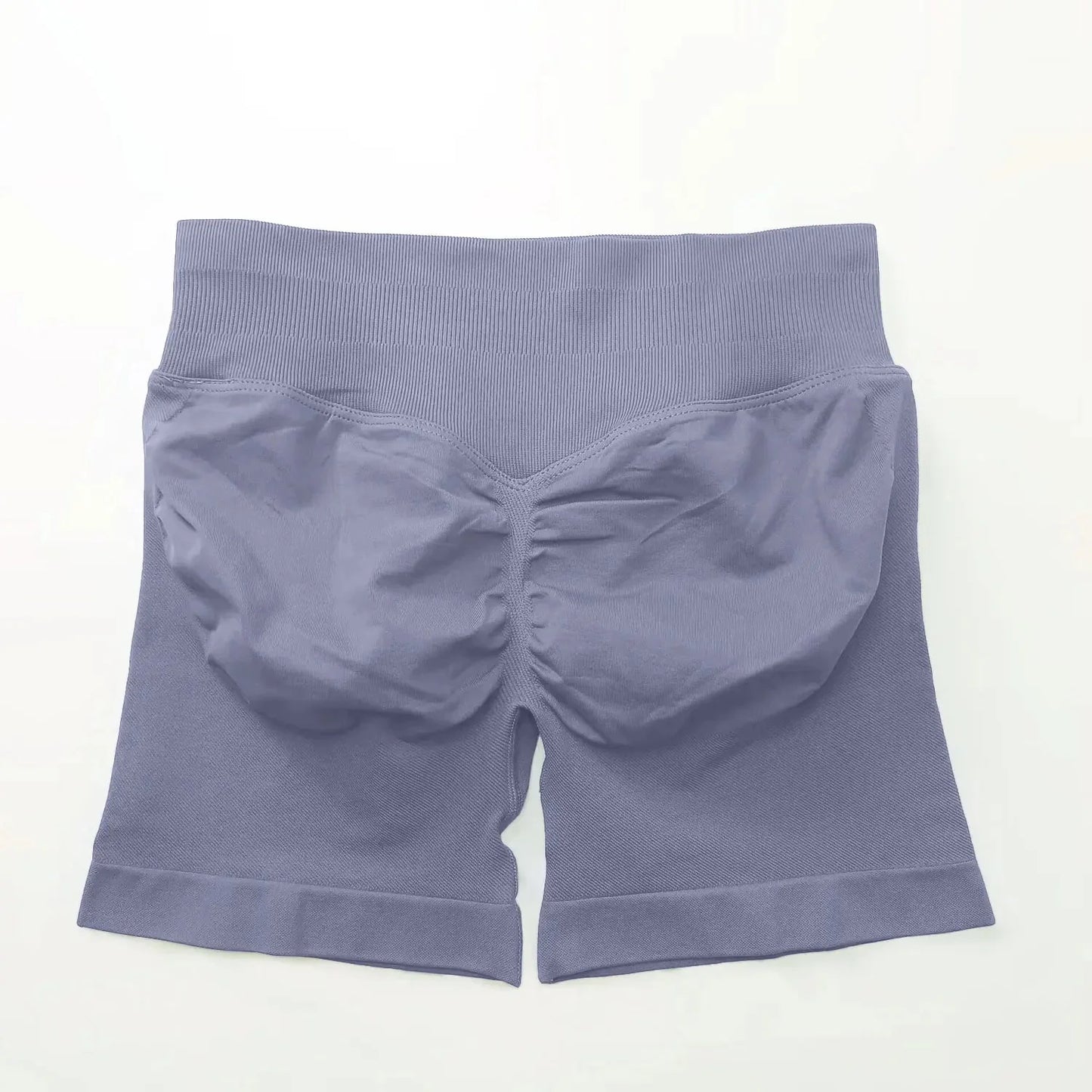 NCLAGEN Seamless Shorts 4.5" Gym Shorts Woman Scrunch Butt Fitness Sports Short Workout Seamless Leggings Running Yoga Bottoms
