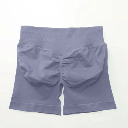 NCLAGEN Seamless Shorts 4.5" Gym Shorts Woman Scrunch Butt Fitness Sports Short Workout Seamless Leggings Running Yoga Bottoms