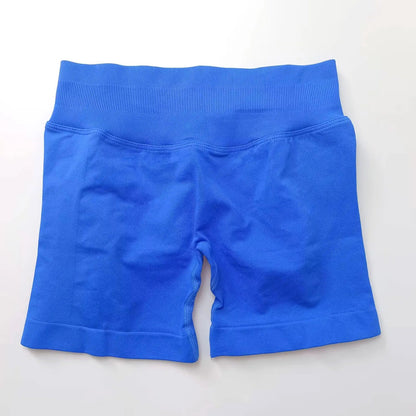 NCLAGEN Seamless Shorts 4.5" Gym Shorts Woman Scrunch Butt Fitness Sports Short Workout Seamless Leggings Running Yoga Bottoms