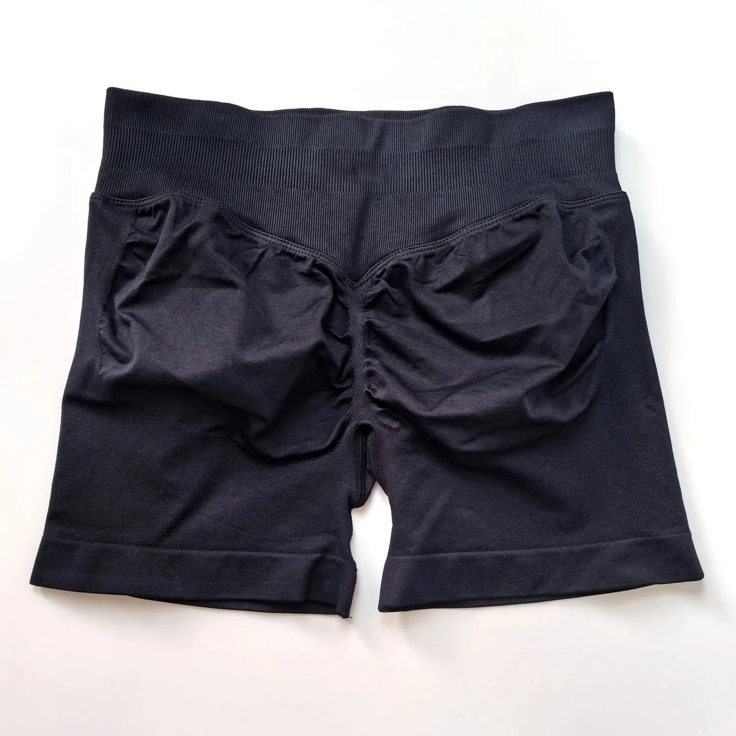 NCLAGEN Seamless Shorts 4.5" Gym Shorts Woman Scrunch Butt Fitness Sports Short Workout Seamless Leggings Running Yoga Bottoms