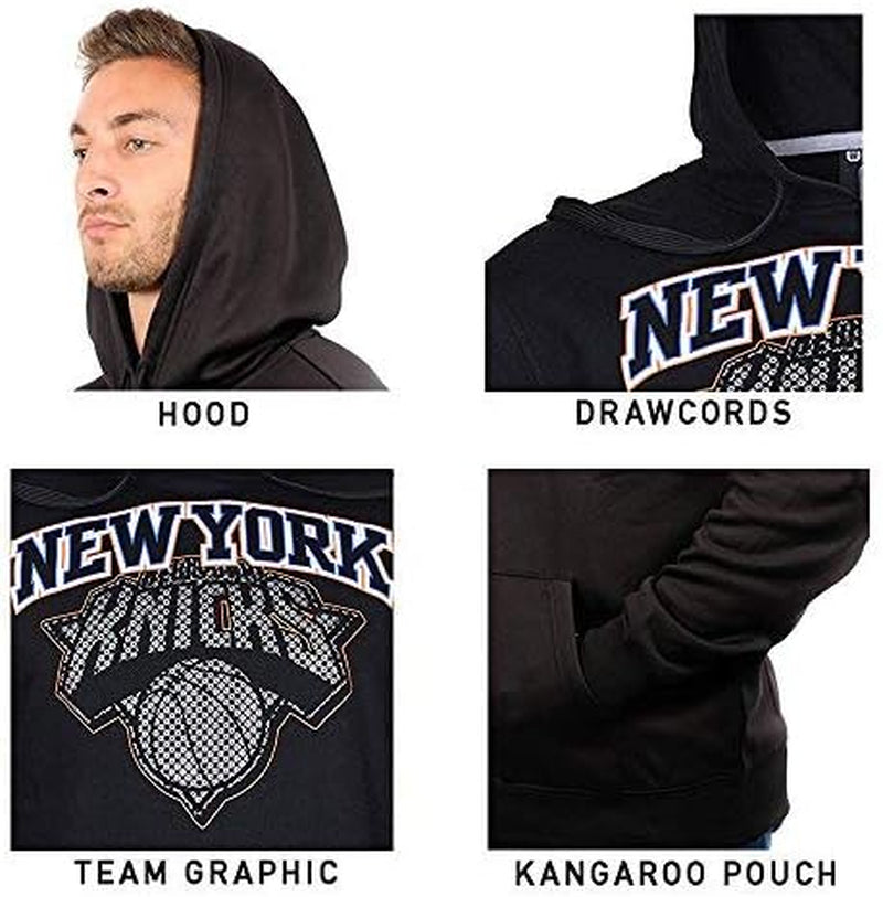 Adults NBA Official Court Classic Hoodie Sweatshirt - Supremely Soft