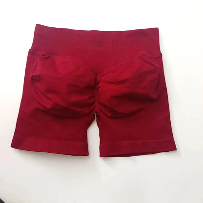 NCLAGEN Seamless Shorts 4.5" Gym Shorts Woman Scrunch Butt Fitness Sports Short Workout Seamless Leggings Running Yoga Bottoms